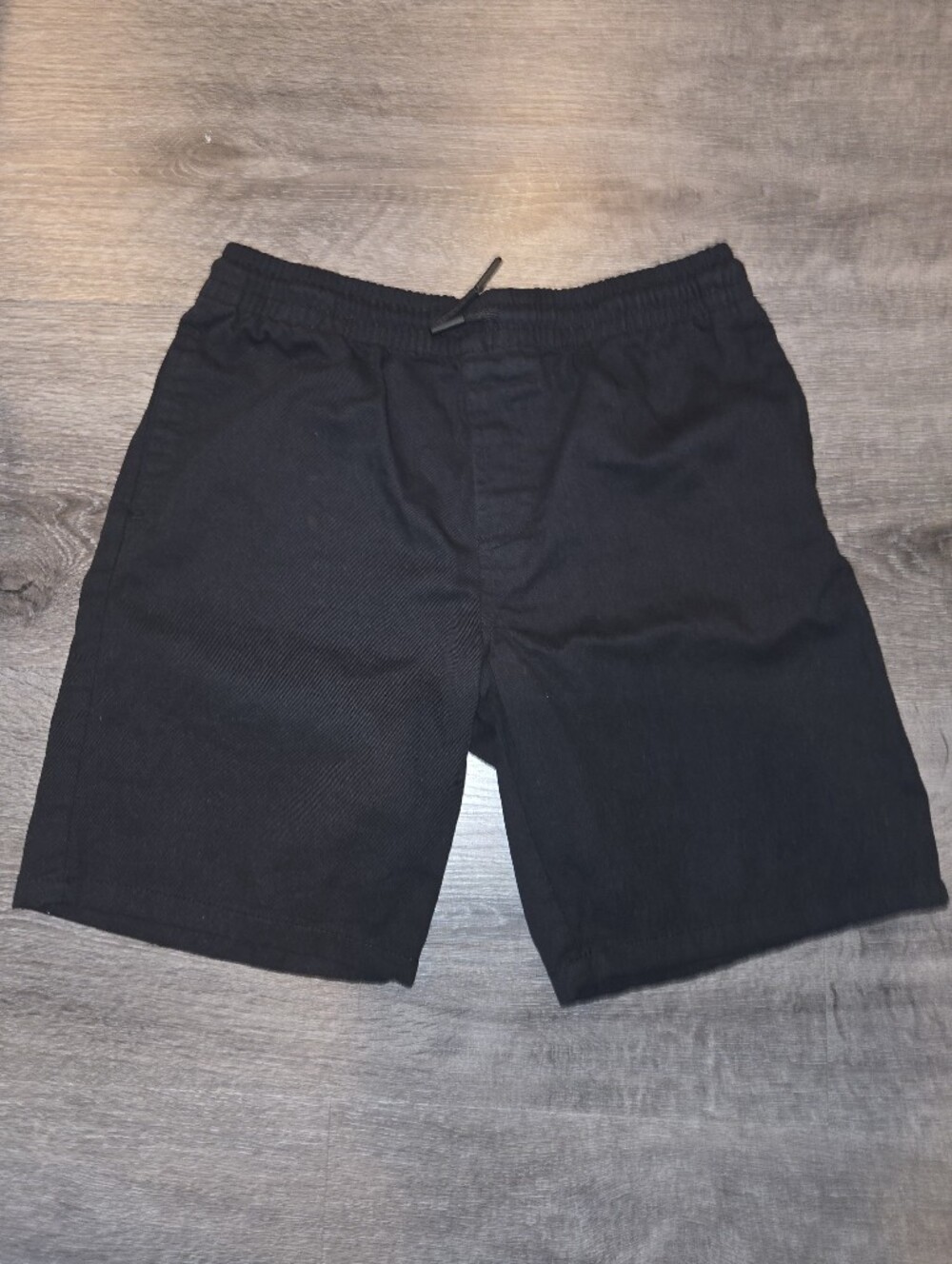 Craft + Flow Nomad Black Kids Drawstring Casual Shorts